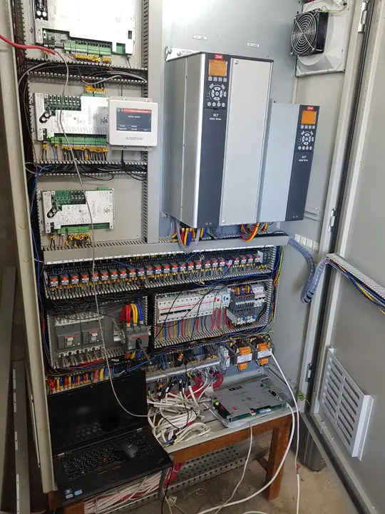 On-site controls diagnostics